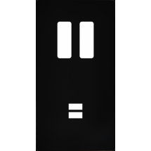  FAC "M" NOIR DV B2  SANS VIS 