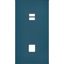  FAC "M" GRIS DV U1  SANS VIS 