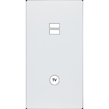  FAC "M" BLANC DV U1  SANS VIS 