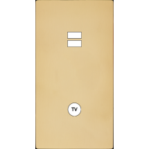  FAC "M" LAITON MIROIR DV U1  S 