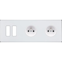  FAC "M" BLANC TH B2 PC PC SANS 