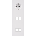  FAC DE BLANC MAT TV PCK M2 M2 