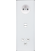  FAC "M" BLANC TV PC U1 C3 SANS 