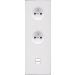  FAC DE BLANC MAT TV PC PC U1 