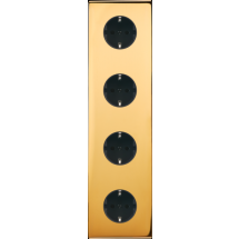  FAC LAITON OR QV 4xPCK MAGNET 