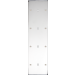  PLAQUE KARO CHROME MIROIR QUAD 