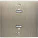  FAC LAITON ACIER S KNX 2-L VIS 