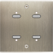  FAC LAITON ACIER S KNX 4-L VIS 