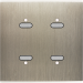  FAC LAITON ACIER S KNX 4-L M 