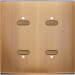  FAC LAITON BRONZE S KNX 4-L M 