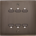  FAC LAITON ACIER S KNX 6-L VIS 