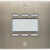  FAC LAITON ACIER S KNX 6 F VIS 