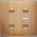  FAC LAIT BRONZE S KNX 4-L IR M 