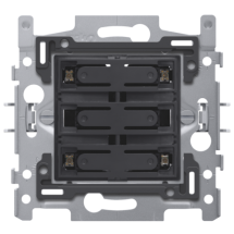  POUSSOIR QUADR. 24V+LED 