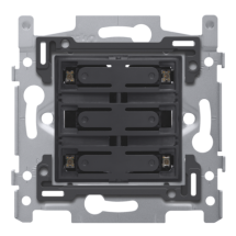  POUSSOIR QUADR. 24V+LED 