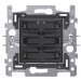  POUSSOIR QUADR. 24V+LED 