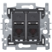  MECANISME DOUBLE RJ11 A GRIFFE 