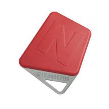  BADGE MIFARE ROUGE PERSO. 