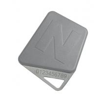  BADGE MIFARE GRIS PERSO. 