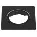  SPOT COV ADJ Ring Carr Noir 