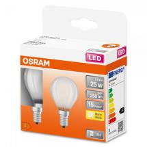  BTE2 LED Sph verre dep 2,5W=25 