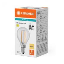  LED V CLP25 FIL 2.5W 830 E14 