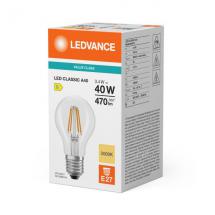  LED V CLA40 FIL 4W 830 E27 