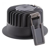  SP FIX 8W/930 PS DIM IP44 BK 