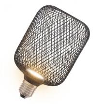  LED OSR Cage BK Sq100 3,5W E27 