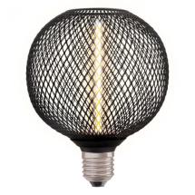  LED OSR Cage BK FIL GL125 E27 