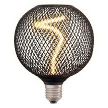  LED OSR Cage BK SPI GL125 E27 