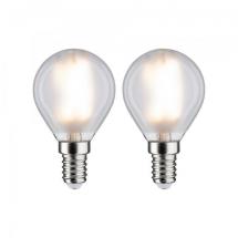  LED fil sphrique x2 470lm E14 