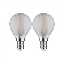  LED fil sphrique x2 470lm E14 