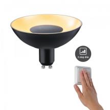  LED GU10 5W noir/dor 3step 