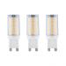  LED x3 bi-pin G9 2,2W 2700K 