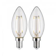  LED Fil 2 bougies 250lm E14 