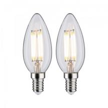  LED Fil 2er bougies 470lm E14 