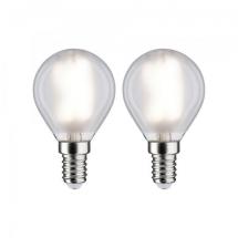 LED Fil 2er Tropfen 470lm E14 