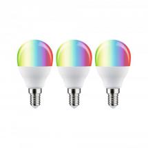  AMPPULES LED ZB RGBW LOT DE 3 