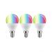  AMPPULES LED ZB RGBW LOT DE 3 