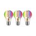  AMPOULES LED ZB RGBW LOT DE 3 