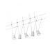  WIRE SYSTEM TUNLED 5X4W BLANC/ 