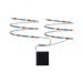  RUBAN MOBIL 2X80CM RGB 1,2W 9V 