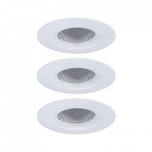  ENC FIXE D90MM GU10 X3 10W  BL 