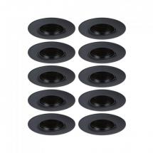 ENC FIXE D90MM GU10 X10 10W NR 