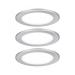  ENC SET ROND LED 3X2,5W 12A 