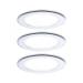  ENC SET ROND LED 3X2,5W 12A 