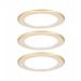  ENC SET ROND LED 3X2,5W 12A 