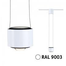  PENDULE ALDAN 1X8,5W 3000K BLC 