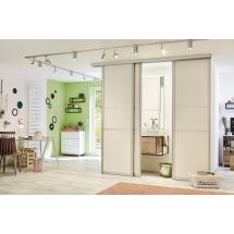  Kit URail Circle 4x5W Chrome 